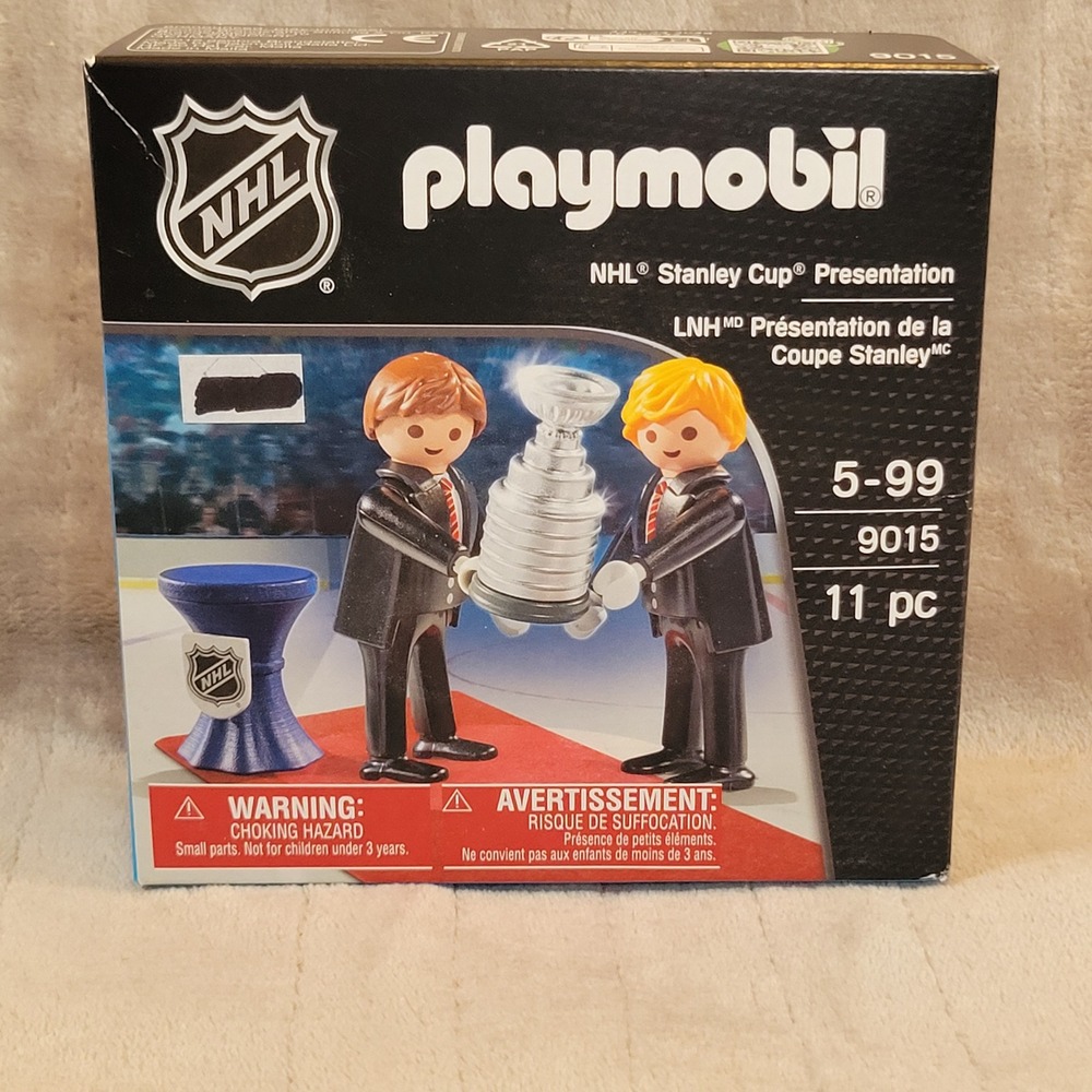 Playmobil NHL Stanley Cup Presentation Set 9015 11 Piece Play‎ Set New